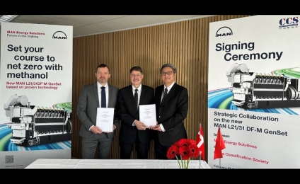 Signing Ceremony Expands Dual-Fuel Methanol Agreement with CCS